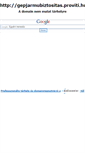 Mobile Screenshot of gepjarmubiztositas.proviti.hu